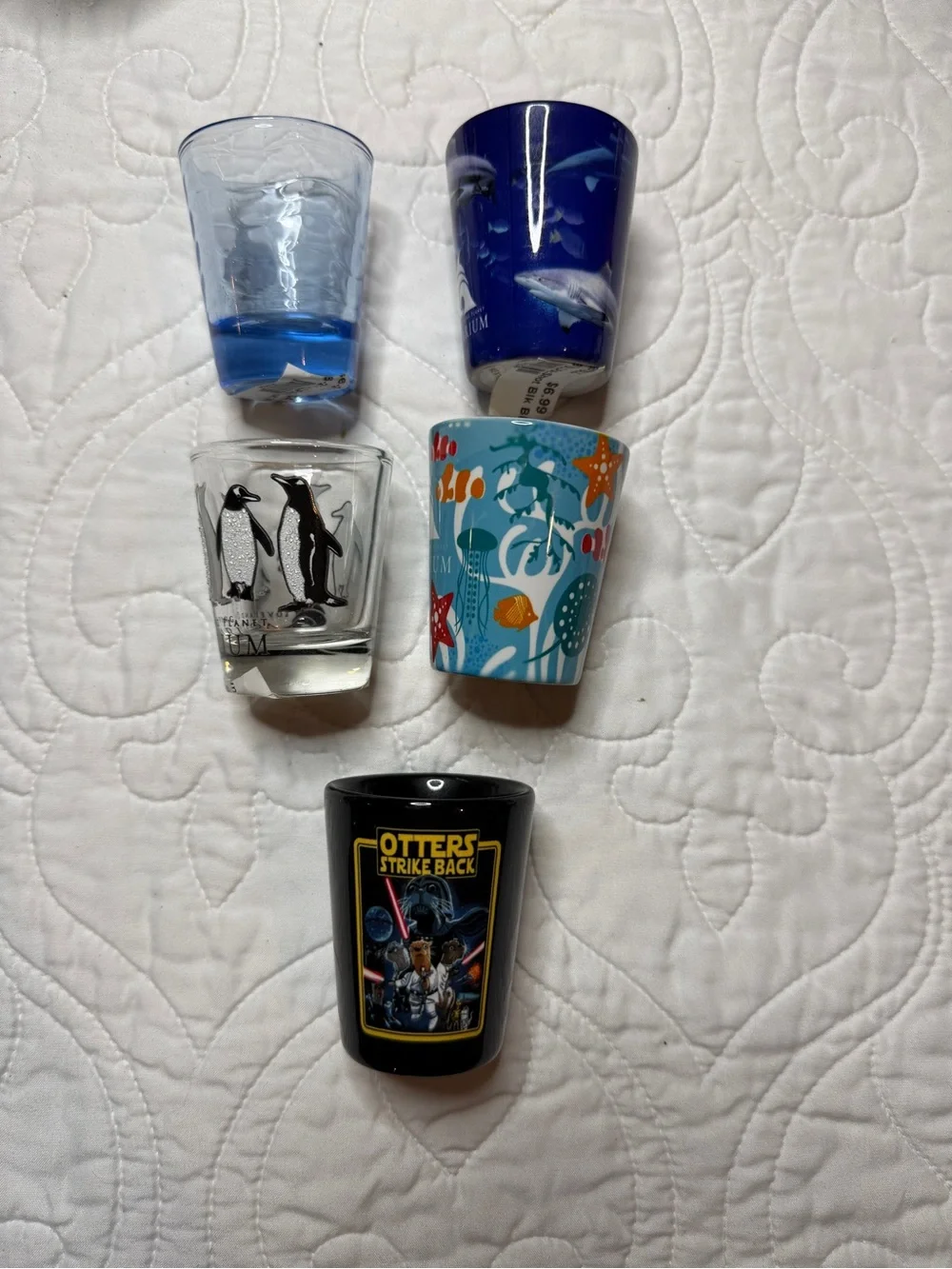 Loveland Living Planet Aquarium Souvenir Shot Glass Set